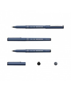 BOLÍGRAFO DE TRAZO FINO ERICHKRAUSE F-15, TINTA COLOR: NEGRO ERICH KRAUSE 37066 (x12 unidades) 2