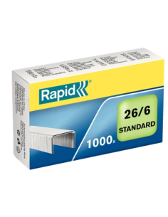 Rapid 24861300 grapa Paquete de grapas 1000 grapas