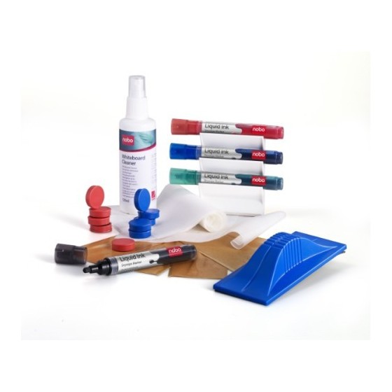 Nobo Kit Pizarra Blanca Completo