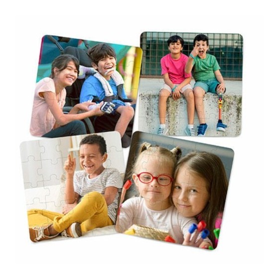 SET 4 PUZZLES INCLUSION MINILAND 5005035271