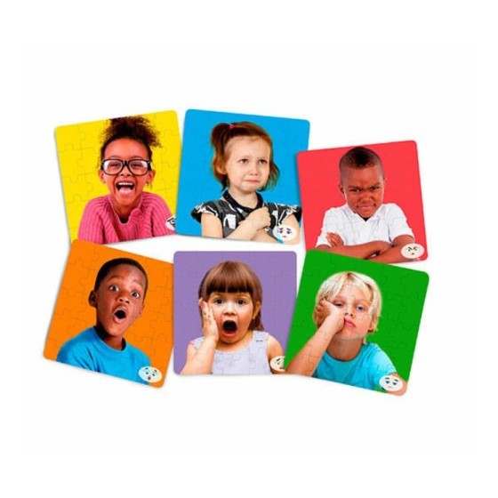 SET 6 PUZZLES EMOCIONES MINILAND 5005035270