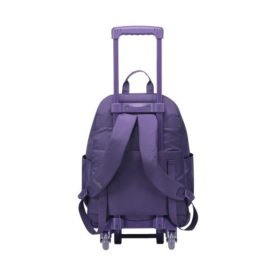 MOCHILA ESCOLAR CON RUEDAS COLOR MORADO - TRIK  TOTTO MA03TKI003-23100-M4R