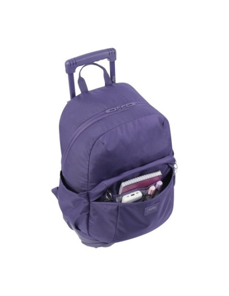 MOCHILA ESCOLAR CON RUEDAS COLOR MORADO - TRIK  TOTTO MA03TKI003-23100-M4R