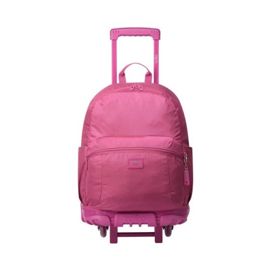 MOCHILA ESCOLAR CON RUEDAS COLOR ROSA - TRIK TOTTO MA03TKI003-23100-M89