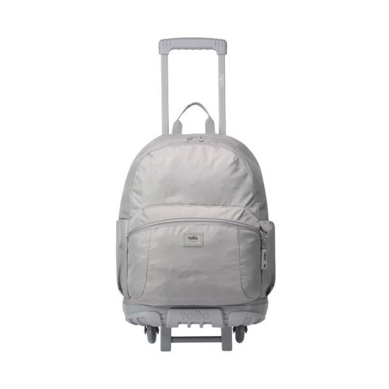 MOCHILA ESCOLAR CON RUEDAS COLOR GRIS - TRIK TOTTO MA03TKI003-23100-G78