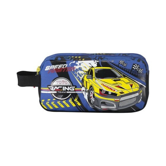 ESTUCHE ESCOLAR DE CARRERAS DE COCHES TOTTO AJ52VLC001-2310-6J7U