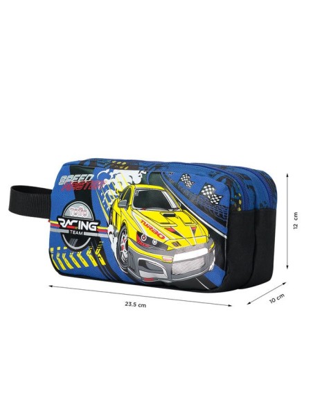 ESTUCHE ESCOLAR DE CARRERAS DE COCHES TOTTO AJ52VLC001-2310-6J7U