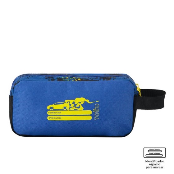 ESTUCHE ESCOLAR DE CARRERAS DE COCHES TOTTO AJ52VLC001-2310-6J7U