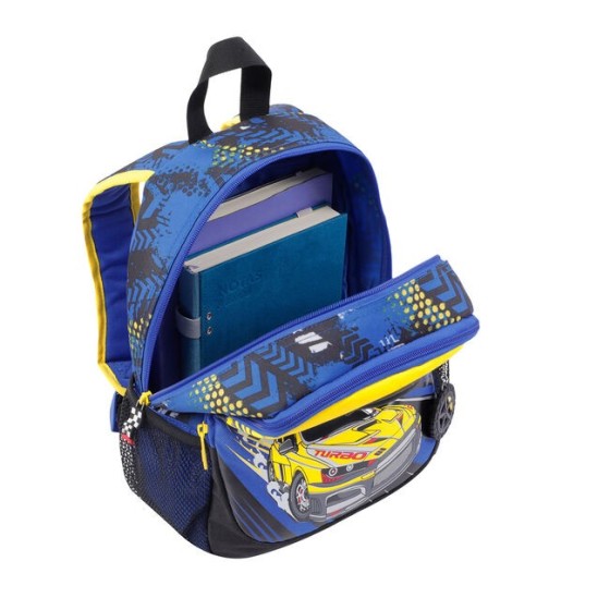 MOCHILA ESCOLAR PEQUEÑA DE CARRERAS DE COCHES TOTTO MJ04VLC001-2310-6J7S