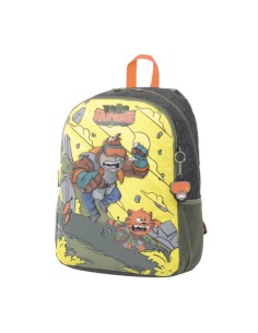 MOCHILA ESCOLAR GRANDE DE CARTOONS TOTTO MJ04BWM003-2310-4DJL 2