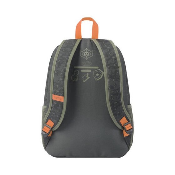 MOCHILA ESCOLAR GRANDE DE CARTOONS TOTTO MJ04BWM003-2310-4DJL
