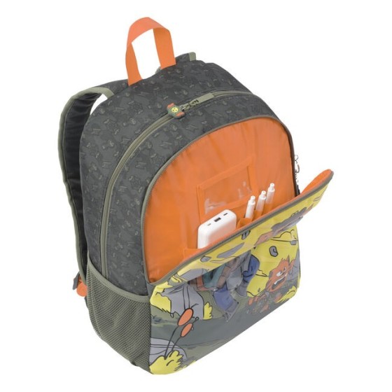 MOCHILA ESCOLAR GRANDE DE CARTOONS TOTTO MJ04BWM003-2310-4DJL