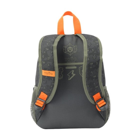 MOCHILA ESCOLAR PEQUEÑA DE CARTOONS TOTTO MJ04BWM001-2310-4DJS