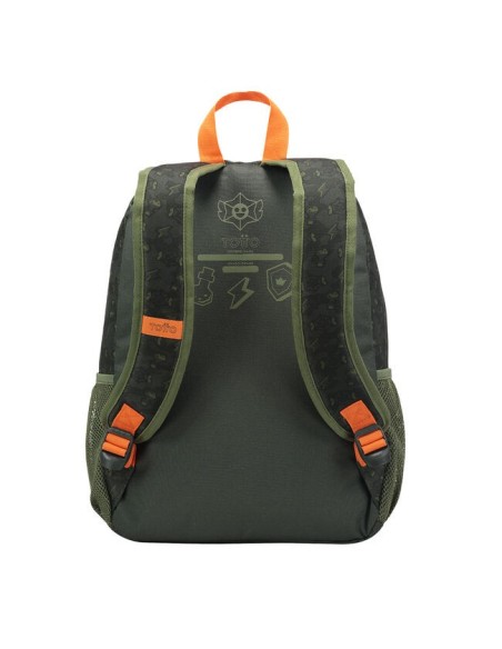 MOCHILA ESCOLAR MEDIANA DE CARTOONS TOTTO MJ04BWM002-2310-4DJM