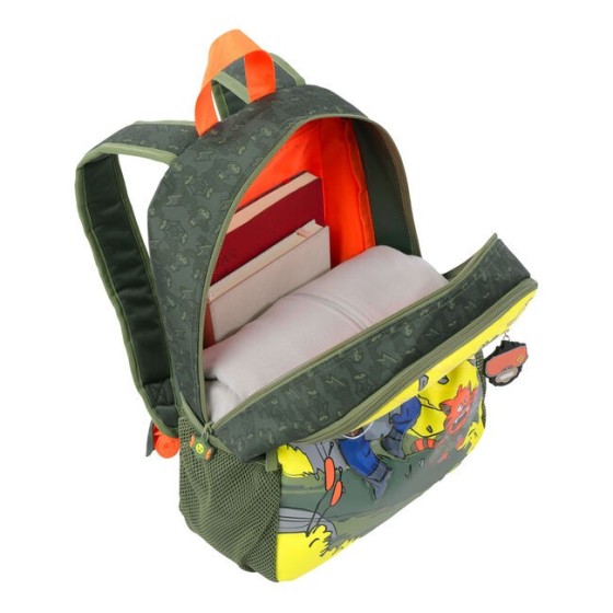 MOCHILA ESCOLAR MEDIANA DE CARTOONS TOTTO MJ04BWM002-2310-4DJM