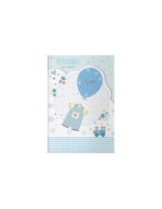 PACK 6 TARJETAS DE FELICITACIÓN MAMÁS - TAMAÑO 11,5 X 17 CM - MODELO TREN DOHE 70090