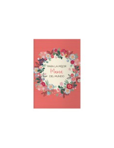 PACK 6 TARJETAS DE FELICITACIÓN MAMÁS - TAMAÑO 11,5 X 17 CM - MODELO ORLA DOHE 70084