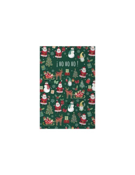 PACK 6 TARJETAS DE FELICITACIÓN NAVIDAD - TAMAÑO 11,5 X 17 CM - MODELO GIFT DOHE 70030