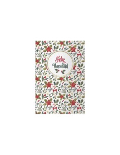 PACK 6 TARJETAS DE FELICITACIÓN NAVIDAD - TAMAÑO 11,5 X 17 CM - MODELO PASCUA DOHE 70001