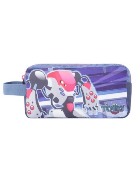 ESTUCHE ESCOLAR DOS COMPARTIMENTOS - ATLAS TOTTO AJ52ATA001-2210-2JW