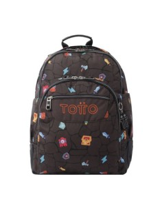 MOCHILA ESCOLAR ESTAMPADO VIDEOJUEGO - CRAYOLES TOTTO MA04ECO029-2210N-3Y7