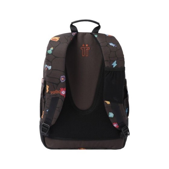 MOCHILA ESCOLAR ESTAMPADO VIDEOJUEGO - CRAYOLES TOTTO MA04ECO029-2210N-3Y7