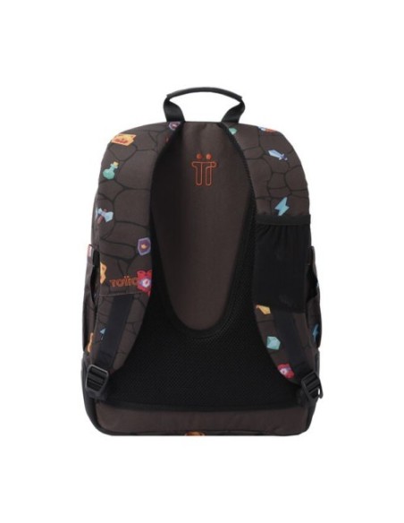 MOCHILA ESCOLAR ESTAMPADO VIDEOJUEGO - CRAYOLES TOTTO MA04ECO029-2210N-3Y7