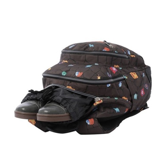 MOCHILA ESCOLAR ESTAMPADO VIDEOJUEGO - CRAYOLES TOTTO MA04ECO029-2210N-3Y7