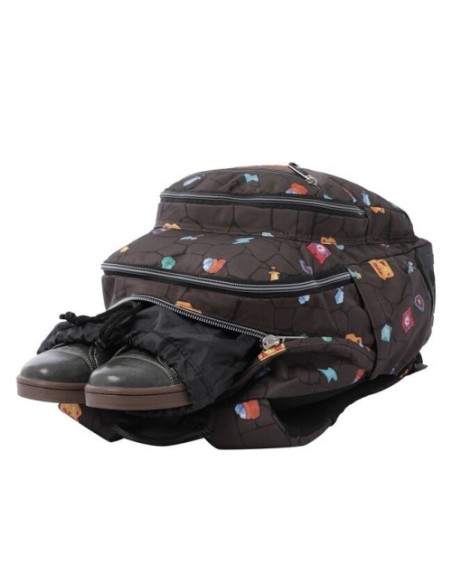 MOCHILA ESCOLAR ESTAMPADO VIDEOJUEGO - CRAYOLES TOTTO MA04ECO029-2210N-3Y7