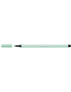 ROTULADOR PREMIUM CON PUNTA DE FIBRA BISELADA PEN 68 MAX COLOR VERDE HIELO STABILO 768/13 (x10 unidades)