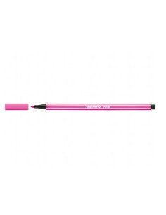 ROTULADOR PREMIUM CON PUNTA DE FIBRA BISELADA PEN 68 MAX COLOR ROSA STABILO 768/56 (x10 unidades) 2