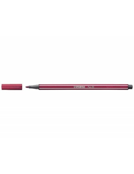 ROTULADOR PREMIUM CON PUNTA DE FIBRA BISELADA PEN 68 MAX COLOR PÚRPURA STABILO 768/19 (x10 unidades)