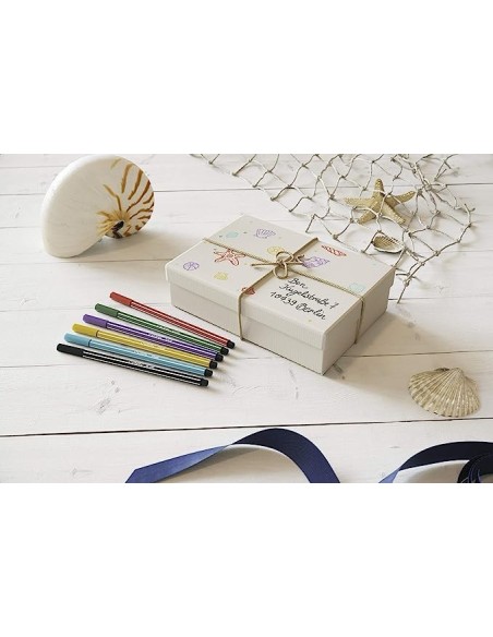 ROTULADOR PREMIUM CON PUNTA DE FIBRA BISELADA PEN 68 MAX COLOR ALBARICOQUE STABILO 768/26