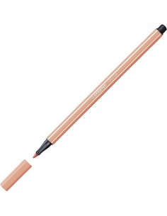 ROTULADOR PREMIUM CON PUNTA DE FIBRA BISELADA PEN 68 MAX COLOR ALBARICOQUE STABILO 768/26 2