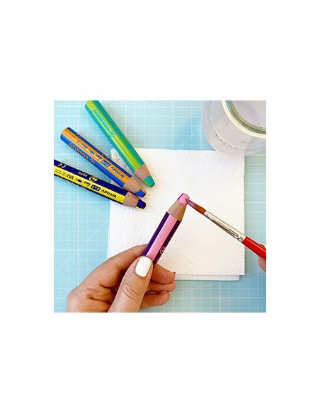 ESTUCHE 10 LAPICES + SACAPUNTAS WOODY 3 COLORES EN 1 STABILO
