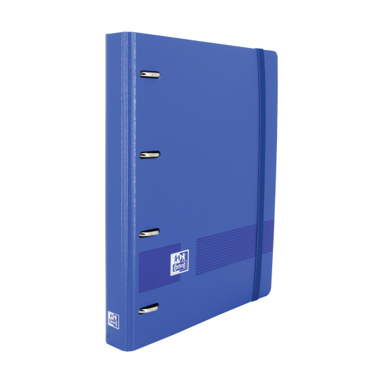 EUROPEANBINDER+ LIVE & GO POLYFOAM A4+ CON RECAMBIO 100H 90GR 5X5 - AZUL OXFORD 400131298