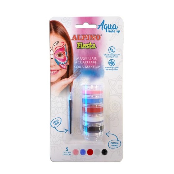 BLÍSTER BOTES MAQUILLAJE ACUARELABLE ALPINO DL000621