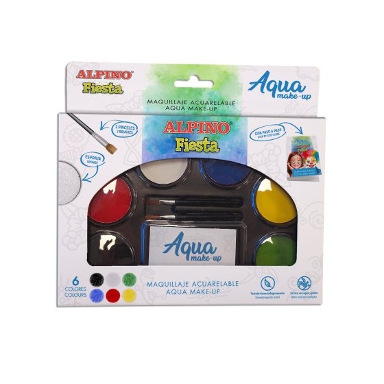 BLÍSTER PALETA MAQUILLAJE ACUARELABLE ALPINO DL000620