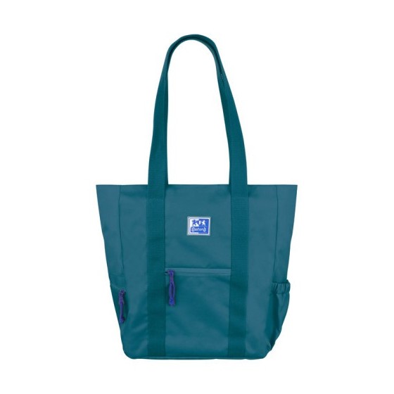 TOTE BAG B-TRENDY OXFBAG RPET AQUA OXFORD 400174106