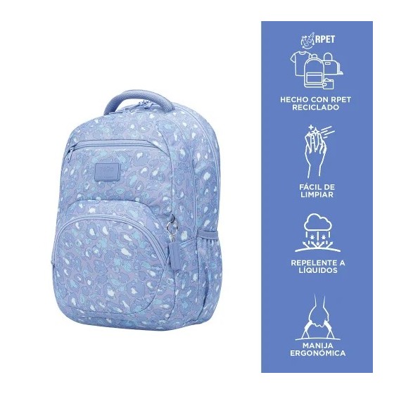 MOCHILA ECO-FRIENDLY ANIMAL PRINT - TRACER 4 TOTTO MA04TRC004-2210G-3JY