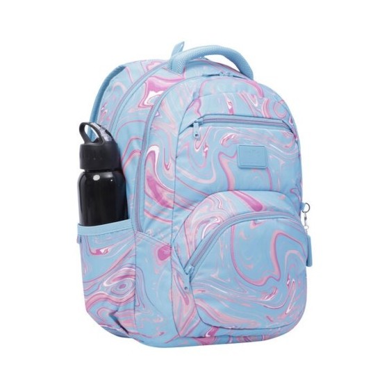 MOCHILA ECO-FRIENDLY ESTAMPADO VERDE Y ROSA - TRACER 4 TOTTO MA04TRC004-2210G-3JX