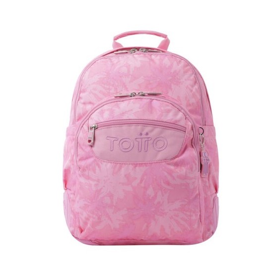 MOCHILA ESCOLAR PALMERAS ROSAS - CRAYOLES TOTTO MA04ECO029-2210N-8IE