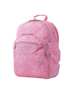 MOCHILA ESCOLAR PALMERAS ROSAS - CRAYOLES TOTTO MA04ECO029-2210N-8IE 2