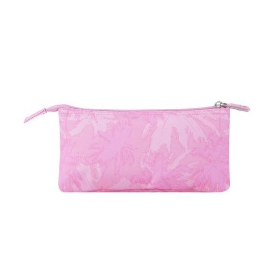 ESTUCHE ESCOLAR TRES COMPARTIMENTOS PALMERAS ROSAS - TABLERO TOTTO AC52ECO012-2210Z-8IE