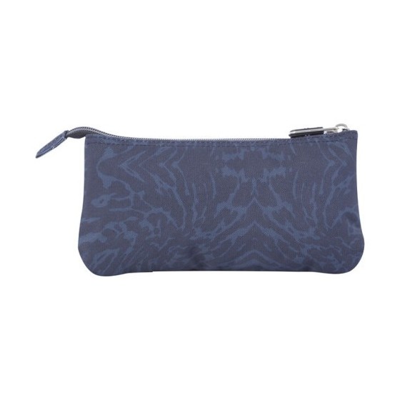 ESTUCHE ESCOLAR TRES COMPARTIMENTOS AZUL Y NEGRO GEOMETRIC - TABLERO TOTTO AC52ECO012-2210Z-3JG