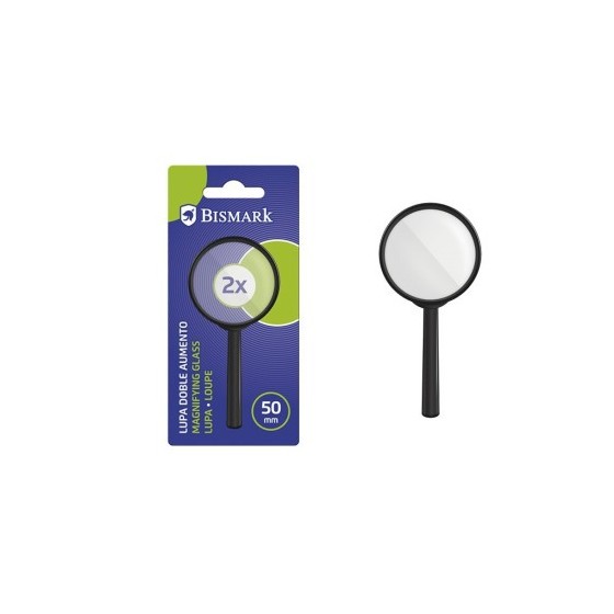 LUPA DOBLE AUMENTO DIAMETRO 50 MM BISMARK 330646