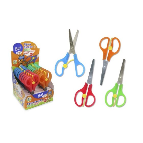 TIJERA ESCOLAR BISMARK KIDS C/NOMBRE Y FRENO 5´´ BISMARK 329530