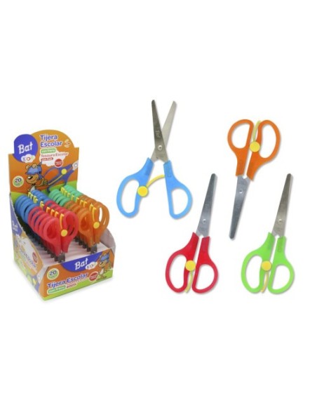 TIJERA ESCOLAR BISMARK KIDS C/NOMBRE Y FRENO 5´´ BISMARK 329530
