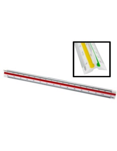 ESCALIMETRO PLASTICO 30 CM BISMARK 303641 2