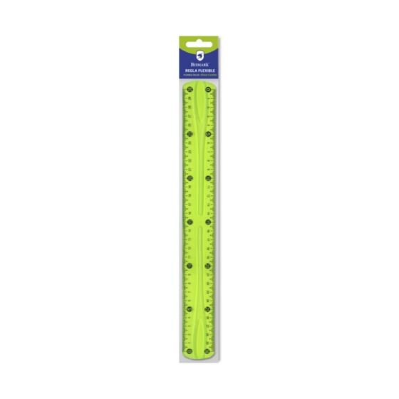 REGLA PVC FLEXIBLE 30 CM BISMARK 324739